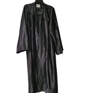 Black Cap and Gown for Graduation Made for 6' 6'1"  6'2"